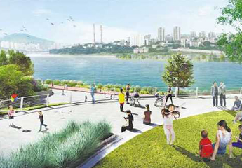 打造重庆江岸生态游憩示范点 南滨路雅巴洞湿地公园下月动工
